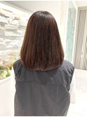 「evri」ワンカールミディ レイヤーカット 髪質改善