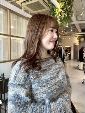 マッシュ グランバーズ 布施(MASHU GRANDVASE) 【東大阪布施】顔周りレイヤーでこなれ女性に！