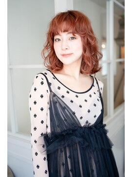 マグノリア オモテサンドウ(MAGNOLiA Omotesando) キュートカジュアルなミディアムスパイラル・・・HINATA