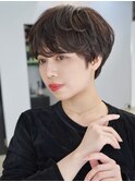 20代.30代美髪イメチェン似合わせカットフルバング斜めバング