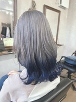 アルレン(Allen)&nbsp;ブルーグラデーションカラー【宇都宮/デザインカラー】