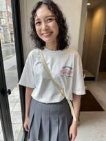 ヘアー アイス ルーチェ(HAIR ICI LUCE) クリクリパーマ ハードパーマ ミディアムパーマ 強めパーマ 西田