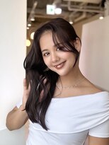 アマトウキョウスマートサロン(AMA TOKYO×Smart Salon)&nbsp;韓国ヘア　2wayバング  レイヤーカット くびれヘア  顔周り