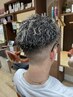 『men's限定』men'sカット＋ブリーチハイライト　(上板橋)