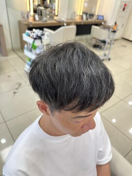 スタイル 茅ケ崎(STYLE) MEN’S HAIR/サーフカール/刈り上げセンターパート/