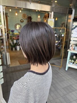 チャプター 千葉ニュータウン中央店(chapter) ぱつっと短めボブレイヤー!