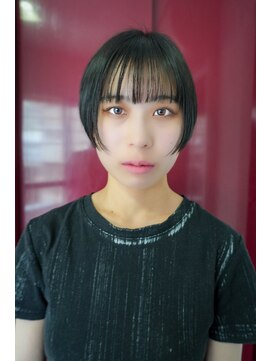 キジ(KIJI) ミニボブ/コンパクトボブ/ショートボブ/ワイドバング/オン眉