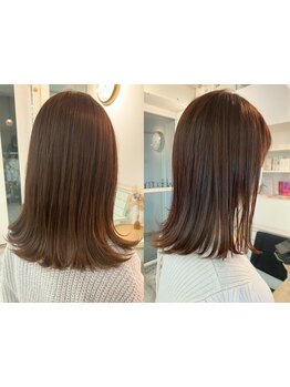 【オージュアソムリエ在籍】芯から潤う美髪へ。女性の髪質のお悩みをオーダーメイドのトリートメントで解決