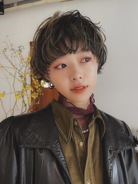 キャロルガーデンズ ボコカ 表参道(Carroll Gardens bococa) 【azu】ハイライト ブリーチ