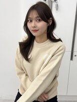 アマトウキョウスマートサロン(AMA TOKYO×Smart Salon) くびれレイヤー/顔まわりカット/レイヤーカット/小顔ヘア