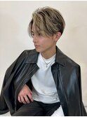 メンズカット/ブリーチ/ニュアンスパーマ/メンズハイライト/眉毛