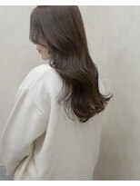 フレームプラス 天王寺あべの店(FRAME+) 暗髪透明感♪グレージュブラウンカラー