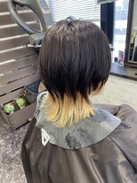 美容室 グリリ(guriri) さりげなく楽しむウルフ×インナーカラー