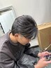【4月芝本指名限定クーポン】カット＋フェザーパーマ、ニュアンスパーマ