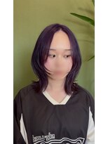 ブランチ(branch)&nbsp;「ナチュラルに盛れる」360度ひし形！ラベンダーレイヤーウルフ