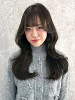 アイリス 天文館店(AIRIS)&nbsp;韓国風 ヨシンモリ グレージュ 艶感 大人可愛い 女神ヘア
