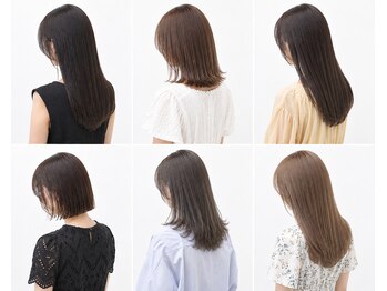 ルシードスタイル プルス(PLUS)の写真/ナチュラルで艶のある縮毛矯正で、クセや広がりを抑える上品な仕上がりへ♪