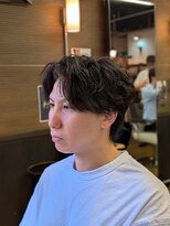 ワンワンオー バーバーショップ 博多店(@110 BARBER SHOP)&nbsp;ツーブロックショートカルマヘアスリックバックジェットフェード