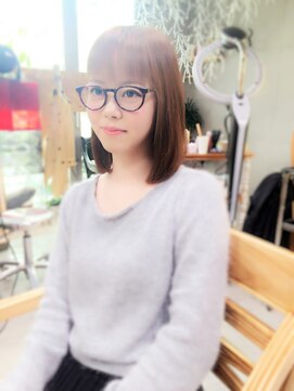 サロン ド ラート(salon de L'art) 大人可愛い小顔ボブ♪