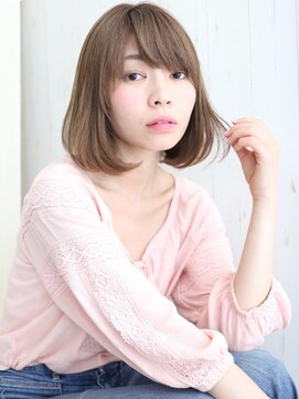 ハレ(HALE) 【HALE銀座】アッシュベージュ×ワンカールボブ