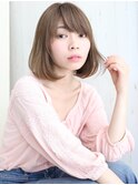 【HALE銀座】アッシュベージュ×ワンカールボブ