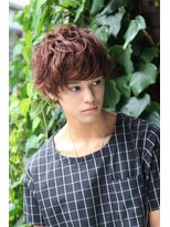 ブークル(boucle)&nbsp;外国人風ツーブロックソフトカーリー