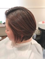 ヘアーアンドフェイシャル アモーラ(hair&facial amora)&nbsp;前下がりボブ