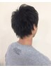 ◆【平日/男性】似合わせカット＋素髪頭皮すっきりケアスパ￥7500