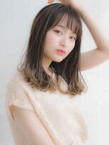 ルティア(Lutia) ワイドシースルーバングモード