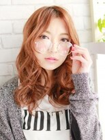 ヘアメイク ナル(hair make nalu)&nbsp;セミロングのミックスカール
