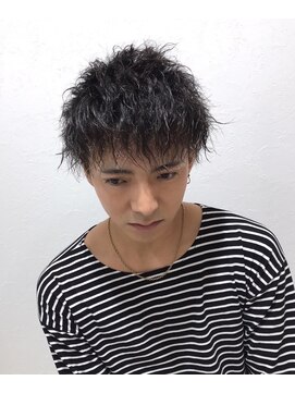 ヘアメイク コムハース 調布(hair make COMHEARES) 漢・ツイスト２ブロック