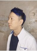 【Flor_上大岡】*トランスヘア+インディゴブルー*