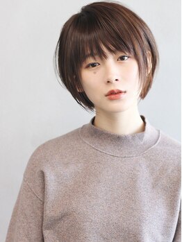 タグ(#tag)の写真/【トレンドと似合わせ】[#tagカット+高彩度カラー+最上級Tr¥14500→¥11500]印象が変わる似合わせヘアへ。