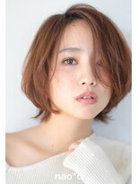 ナオシ エリアツー 北大和店(nao c area2)&nbsp;【北生駒/ナオシ】大人かわいい小顔ナチュラルショートボブ