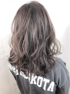 アヴァンス 広島本通店(AVANCE.) シアーモーブカラー×ミディアム