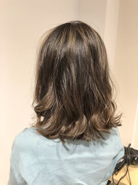 エイトタマプラ たまプラーザ店(EIGHT tamapla) 【EIGHTたまプラ】デザインカラー_切りっぱなしボブ