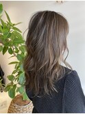 【pelo.】カーキグレージュ