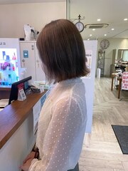 ショコラベージュボブルフ奈良大和八木20代30代40代【林有里子】