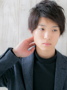 グルーミングサロン バーバー キャッスル 北浦和西口(Grooming salon Barber Castle) ソフト＆ワイルド＊ダークアッシュ束感ショートJ