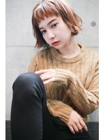 ラフィス ヘアー センス 広島袋町店(La fith hair SEnSE) 【La fith】 切りっぱなしショートボブ
