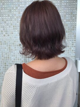 ヘアアーツ ブルーム(hair art's BLOOM) 透明感パープル。