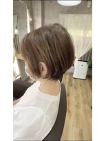 エルド(eld)&nbsp;白髪ぼかしハイライト×フォギーベージュ　40 50代