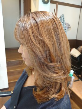 マツイ(Matsui) 白髪染めレイヤーカット