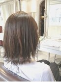 外ハネゆるウェーブボブ【Aman hair吉祥寺】