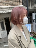 ロイジー(roijir) 表参道roijir ショートボブ×ピンクベージュ