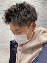 ヘアーアンドグルーミング ヨシザワインク(HAIR&GROOMING YOSHIZAWA Inc.)&nbsp;マスクにピッタリショートツイストスパイラルパーマ