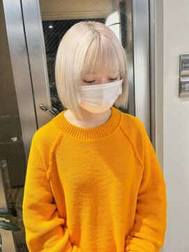 アルカナ 明治神宮前原宿(ARCANA) ホワイトベージュ デザインカラー ハイライト インナーカラー