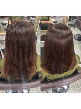 アヤメ 巣鴨店(ayame) 【ayame巣鴨】縮毛矯正_tokio _ボリュームダウン_巣鴨