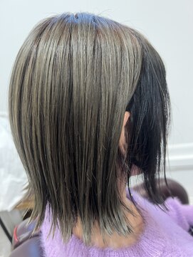 ロエネ(LOENE) コントラストがGood★シンプルボブ