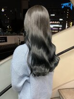 カーフリヘア ウル 千葉店(Kahuli hair Ulu) 韓国風/ロング/ブルーブラック